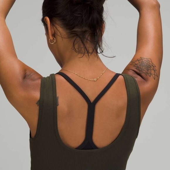 lululemon athletica Olive Green Tank Top - Picture 2 of 6